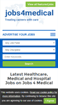 Mobile Screenshot of jobs4medical.co.uk